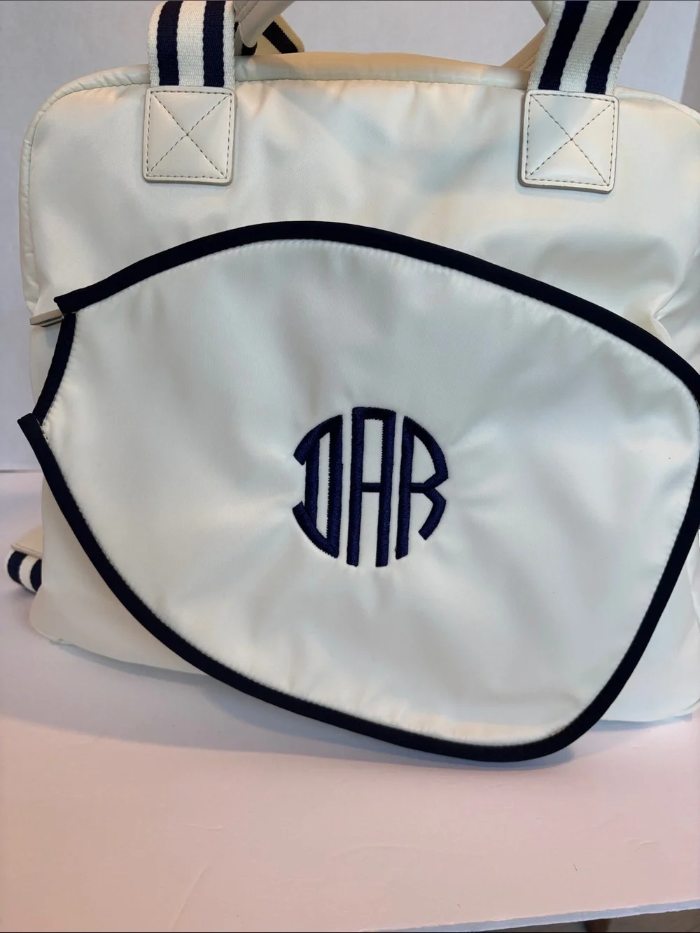 MARK & GRAHAM Nylon Pickelball Bag with Shoulder Strap